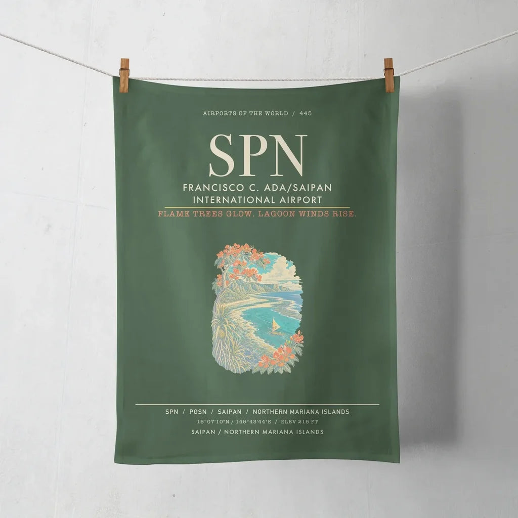 Francisco C. Ada Saipan International Airport SPN - Dark Green