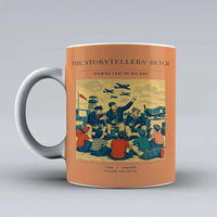 Thumbnail for VINTAGE G4430 - The Storytellers' Bench - Ceramic Mug design on orange