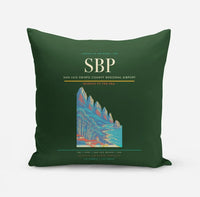 Thumbnail for San Luis Obispo County Regional Airport (SBP) design on dark green pillow