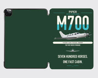 Thumbnail for Piper M700 Fury design on dark green ipad tablet case