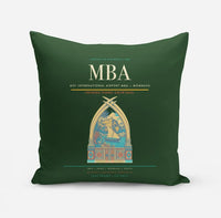 Thumbnail for Moi International Airport (MBA) design on dark green pillow