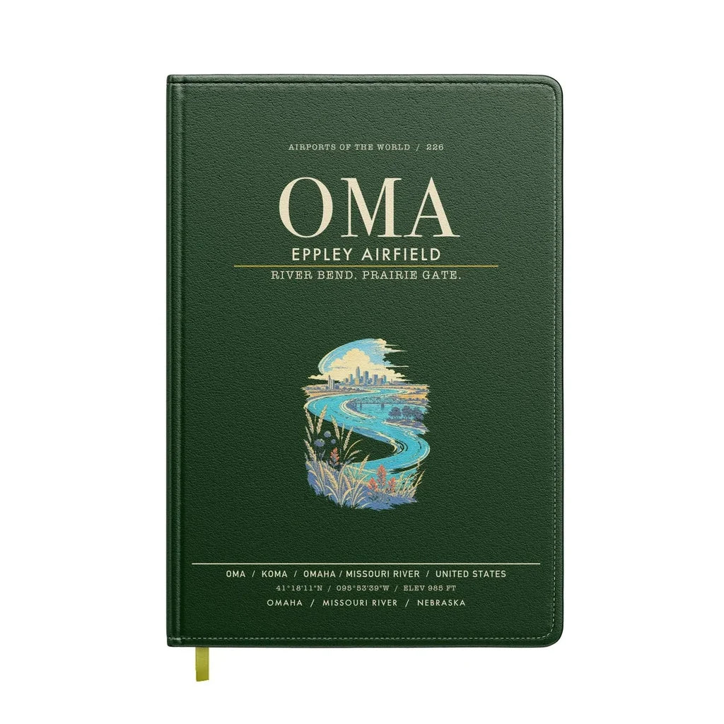 Omaha Eppley Airfield OMA - Dark Green
