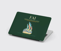 Thumbnail for Fairbanks International Airport (FAI) design on dark green MacBook case