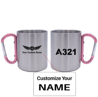 Thumbnail for Customisable Airbus A321 Mug - view 13