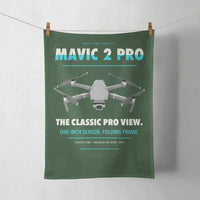Thumbnail for DJI Mavic 2 Pro design on dark green towel