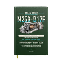 Thumbnail for M250-B17F design on dark green notebook