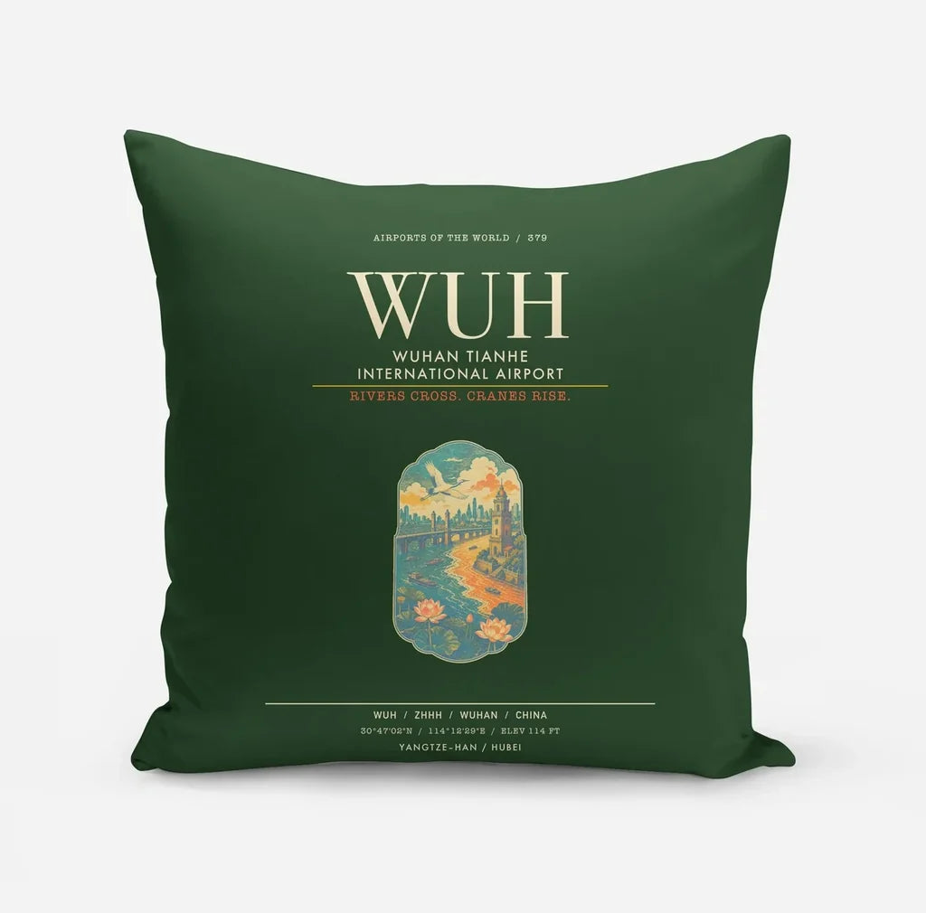 Wuhan Tianhe International Airport WUH - Dark Green