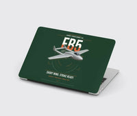 Thumbnail for de Havilland Vampire FB5 design on dark green MacBook case