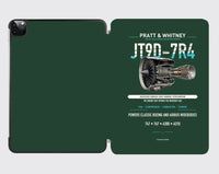 Thumbnail for JT9D-7R4 design on dark green ipad tablet case