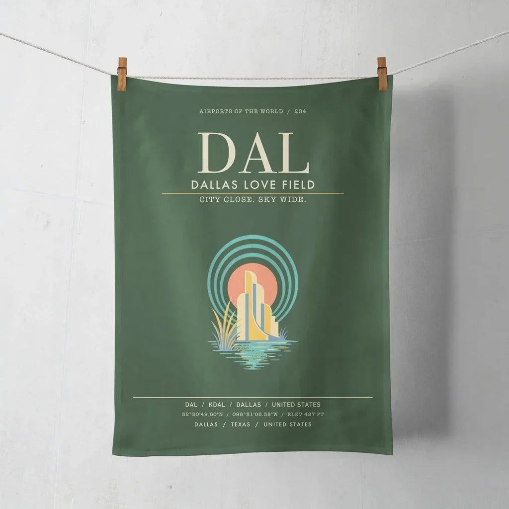 Dallas Love Field DAL - Dark Green