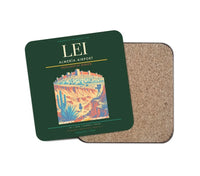 Thumbnail for Almería Airport (LEI) design on dark green 1 piece coaster