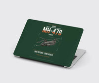 Thumbnail for Boeing MH-47G Chinook design on dark green MacBook case