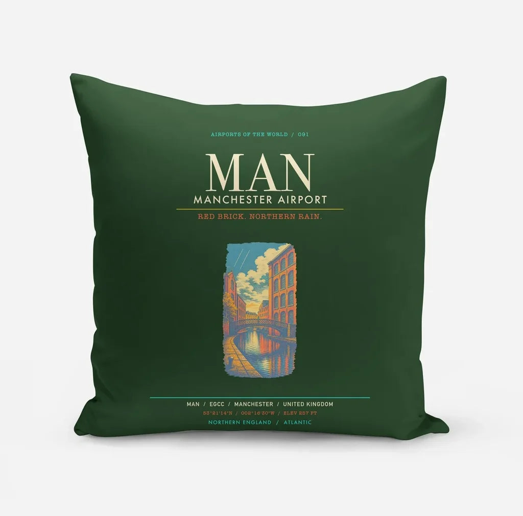 Manchester Airport MAN - Dark Green