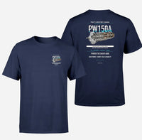 Thumbnail for PW150A design on navy blue t shirt