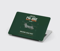Thumbnail for Boeing Vertol CH-46E Sea Knight design on dark green MacBook case