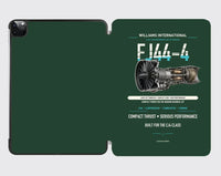 Thumbnail for FJ44-4 design on dark green ipad tablet case