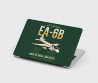 Thumbnail for EA-6B Prowler design on dark green MacBook case