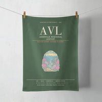 Thumbnail for Asheville Regional Airport AVL - Dark Green