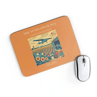 Thumbnail for VINTAGE G4391 - The Sunflower Sea - Designed Mouse Pads design on orange rectangle