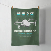 Thumbnail for DJI Mini 2 SE design on dark green towel