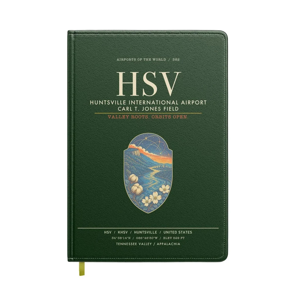 Huntsville International Airport HSV - Dark Green