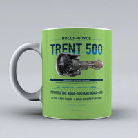 Thumbnail for 500 Mug design on light green trent
