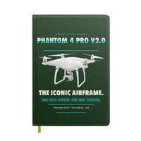 Thumbnail for DJI Phantom 4 Pro V2.0 design on dark green notebook