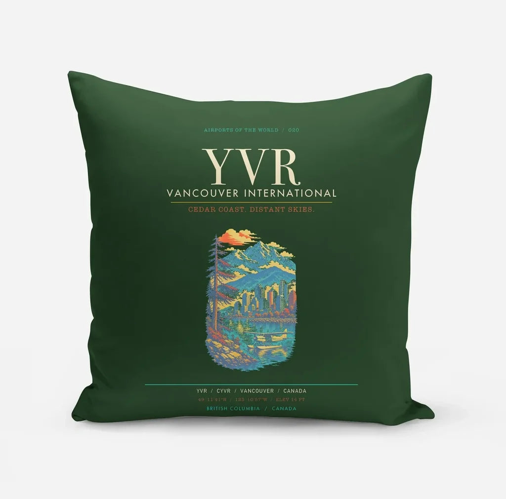 Vancouver International Airport YVR - Dark Green