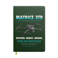 Thumbnail for DJI Matrice 3TD design on dark green notebook