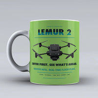 Thumbnail for LEMUR 2 Mug design on light green brinc