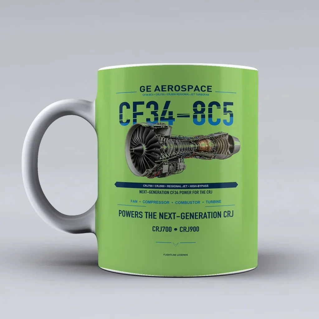 Mug design on light green cf34 8c5