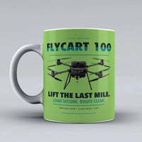 Thumbnail for FlyCart 100 Mug design on light green dji