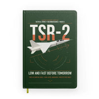 Thumbnail for BAC TSR-2 design on dark green notebook