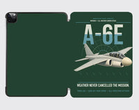 Thumbnail for A-6E Intruder design on dark green ipad tablet case
