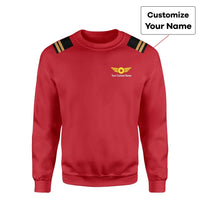 Thumbnail for Customisable Pilot Epaulettes 3D Sweatshirt - view 13
