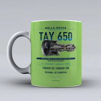Thumbnail for 650 Mug design on light green tay