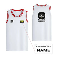 Thumbnail for Keep It Coordinated Designed Basketball Style Sports Tank Tops - view 13