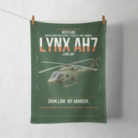 Thumbnail for Westland Lynx AH7 design on dark green towel