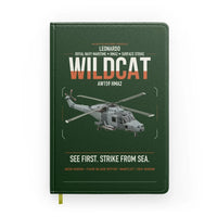 Thumbnail for Leonardo AW159 Wildcat HMA2 design on dark green notebook