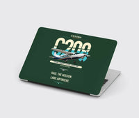 Thumbnail for Cessna 208 Caravan design on dark green MacBook case