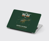 Thumbnail for Hughes OH-6A Cayuse design on dark green MacBook case