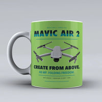 Thumbnail for Mavic Air 2 Mug design on light green dji