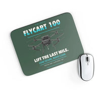 Thumbnail for DJI FlyCart 100 design on dark green rectangle mouse pad
