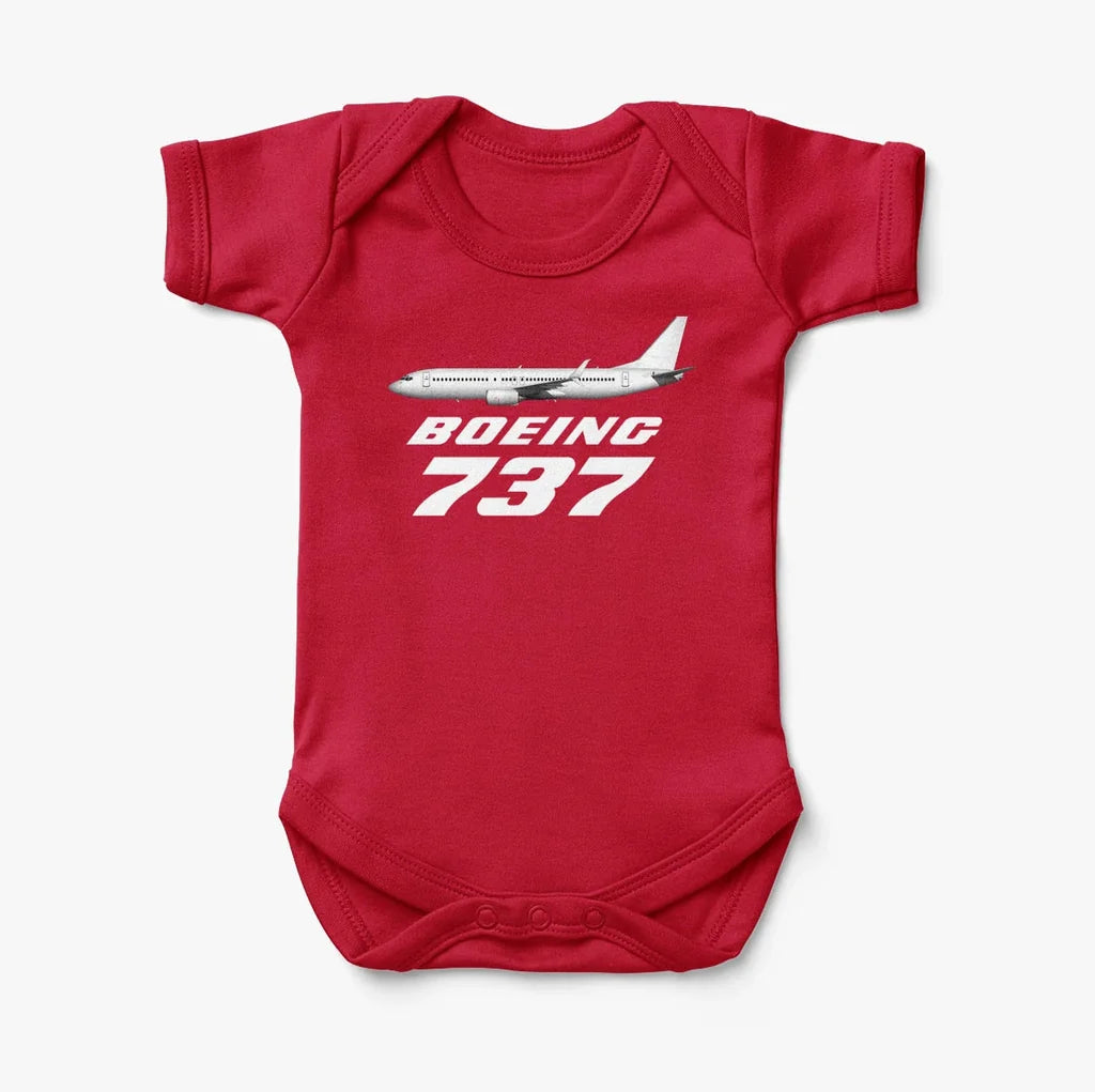 Boeing 737 Baby Bodysuit - view 13