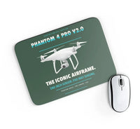 Thumbnail for DJI Phantom 4 Pro V2.0 design on dark green rectangle mouse pad