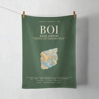 Thumbnail for Boise Airport BOI - Dark Green