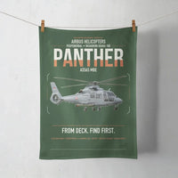 Thumbnail for Airbus Helicopters AS565 MBe Panther design on dark green towel