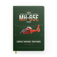 Thumbnail for Airbus MH-65E Dolphin design on dark green notebook