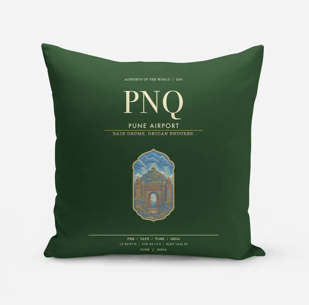 Pune Airport PNQ - Dark Green