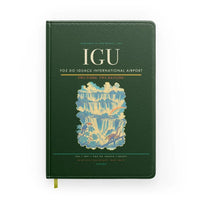 Thumbnail for Foz do Iguaçu International Airport (IGU) design on dark green notebook